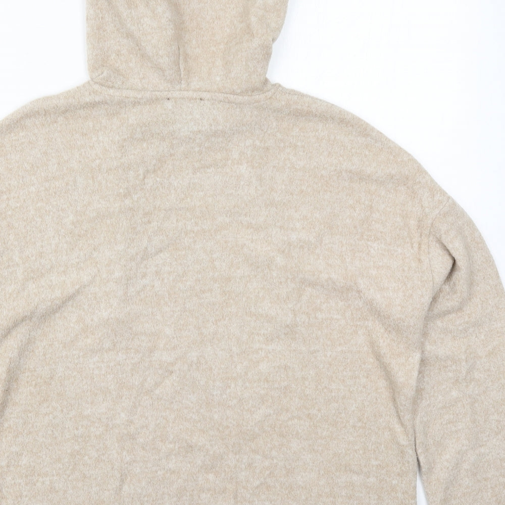New Look Womens Beige   Pullover Hoodie Size S