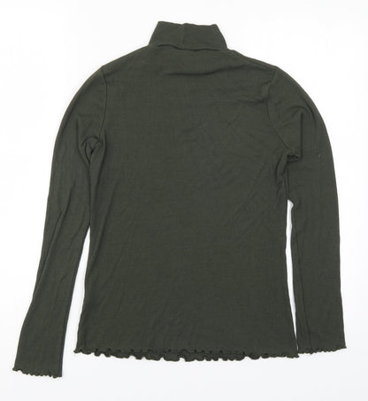 Select Womens Green   Basic T-Shirt Size 12