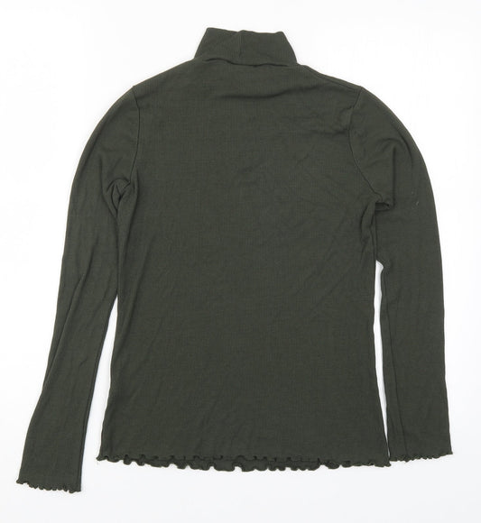 Select Womens Green   Basic T-Shirt Size 12