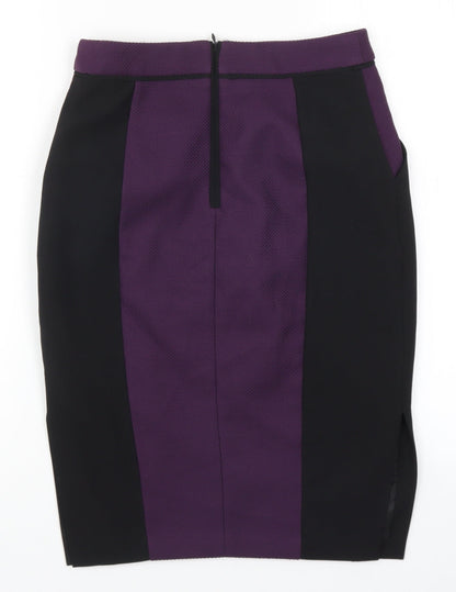 F&F Womens Purple   Straight & Pencil Skirt Size 6