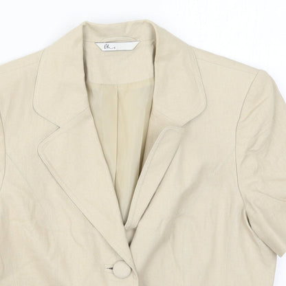 Womens UK Size 14 BHS Beige Jacket