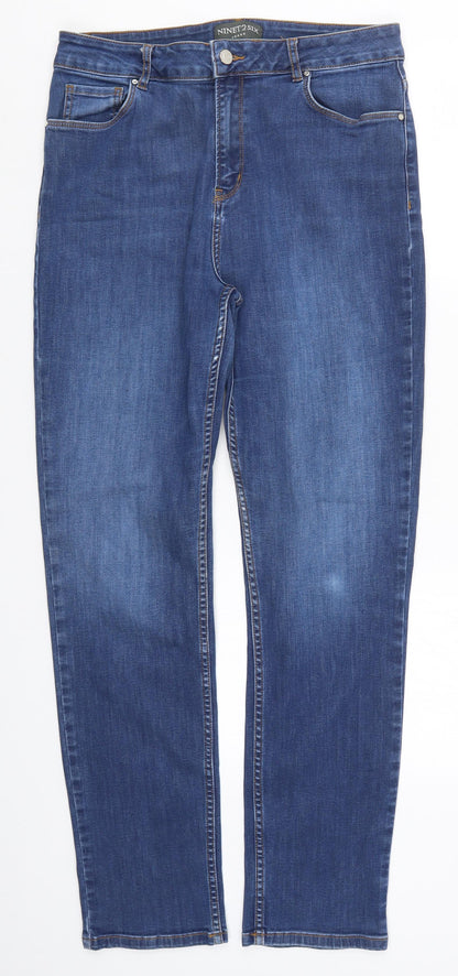 Ninety Six Womens Blue  Denim Skinny Jeans Size 26 L31 in