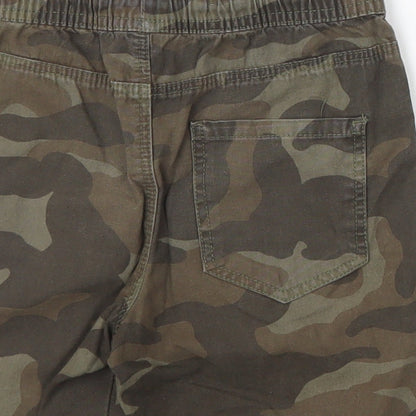 Denim Co Boys Green Camouflage  Bermuda Shorts Size 4-5 Years