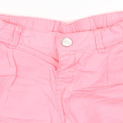 H&M Girls Pink   Bermuda Shorts Size 7 Years