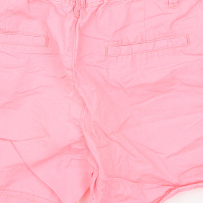 H&M Girls Pink   Bermuda Shorts Size 7 Years