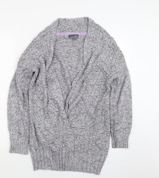 Womens UK Size 10 Per Una Blue Cardigan Jumper