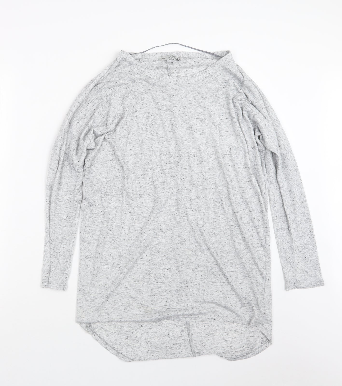 Womens UK Size 6 Atmosphere Grey Basic T-Shirt