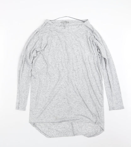 Womens UK Size 6 Atmosphere Grey Basic T-Shirt