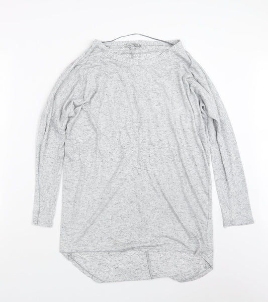 Womens UK Size 6 Atmosphere Grey Basic T-Shirt