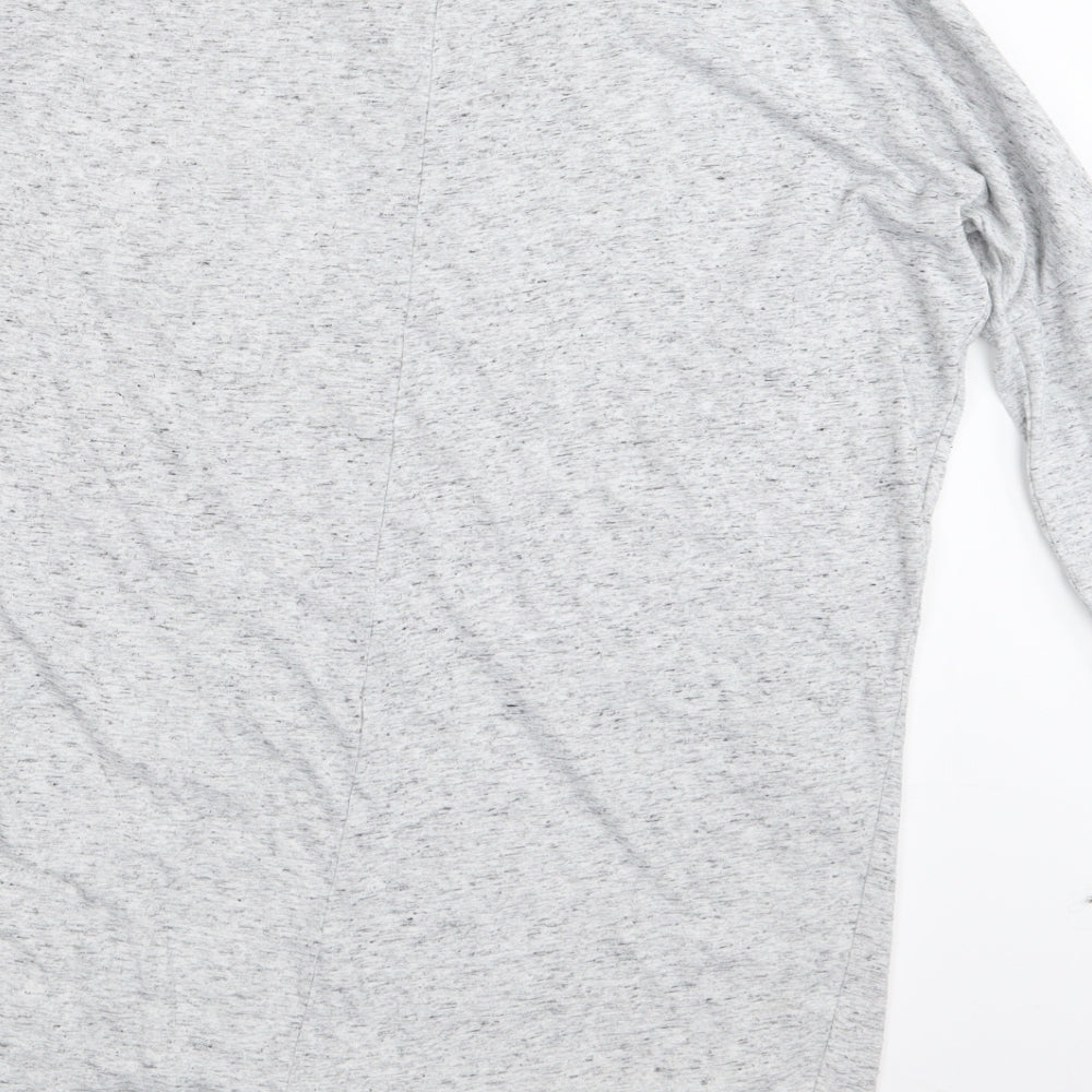 Womens UK Size 6 Atmosphere Grey Basic T-Shirt