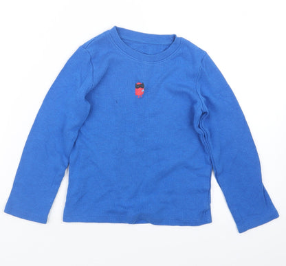 Mothercare Boys Blue   Basic T-Shirt Size 5-6 Years