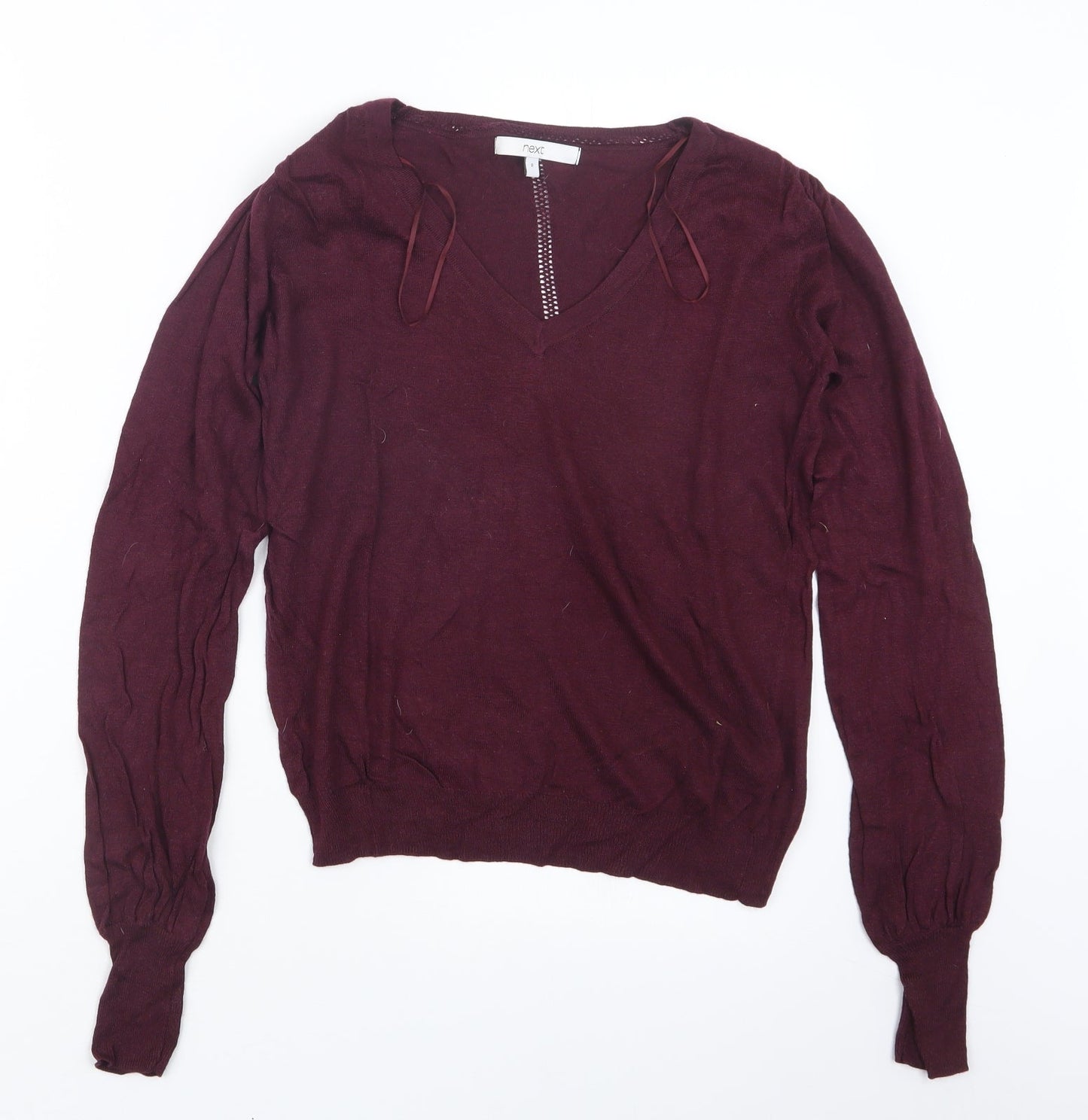 Womens UK Size 8 NEXT Purple Pullover Jumper
