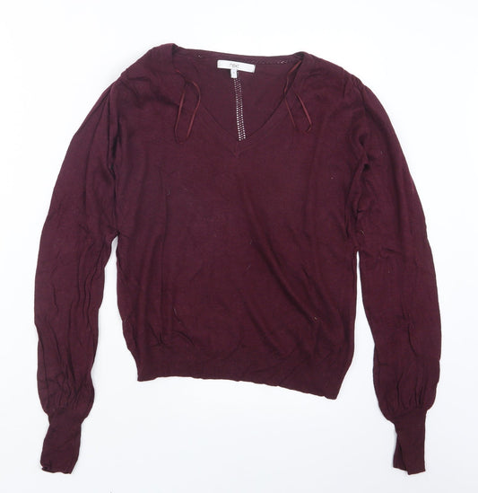 Womens UK Size 8 NEXT Purple Pullover Jumper