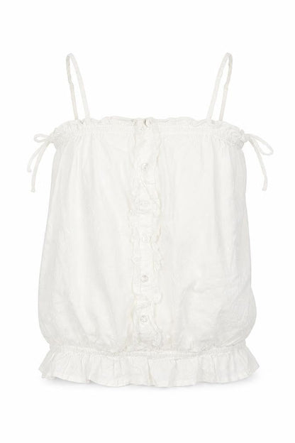 Front view of New Look girls’ white basic t-shirt, size 13, years