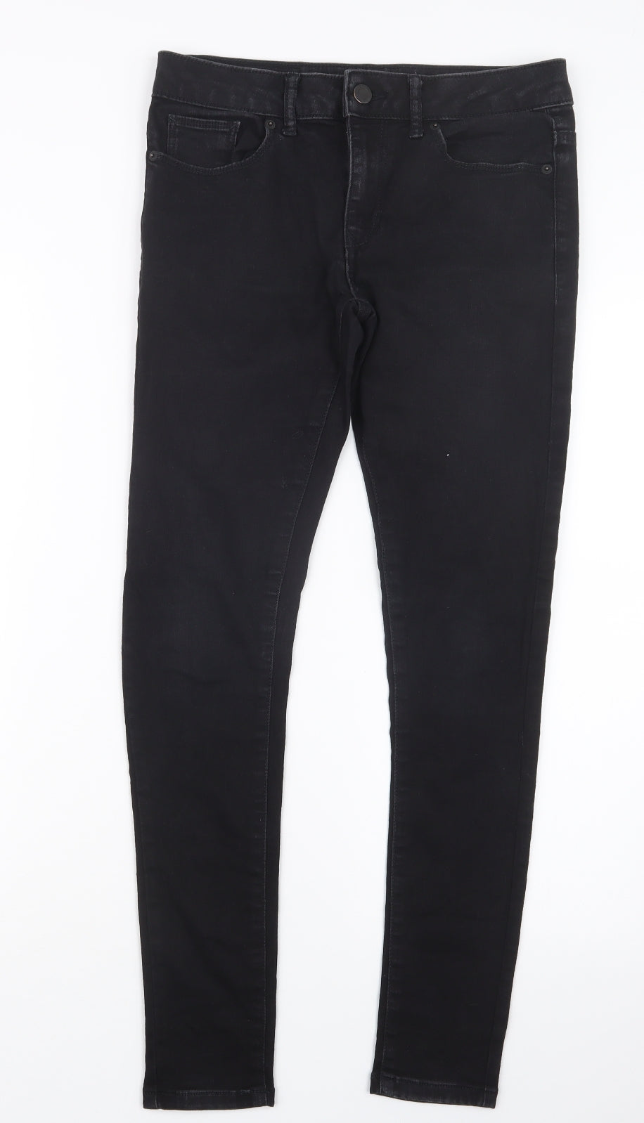 River Island Womens Black  Denim Skinny Jeans Size 29 in L26 in