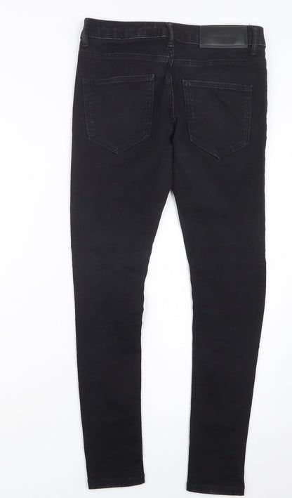 River Island Womens Black  Denim Skinny Jeans Size 29 in L26 in