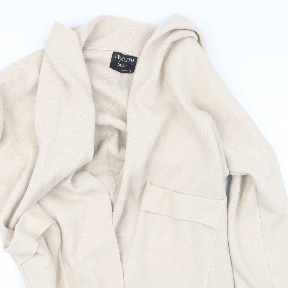 Twelfth  Womens Beige   Jacket  Size M