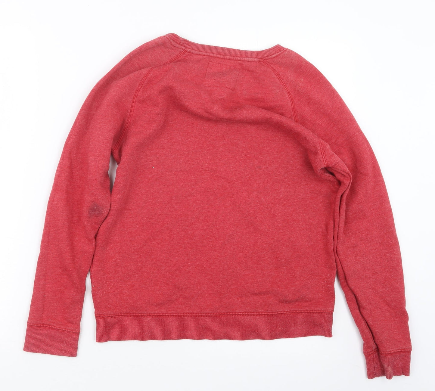 Womens UK Size 10 Papaya Red Pullover Jumper