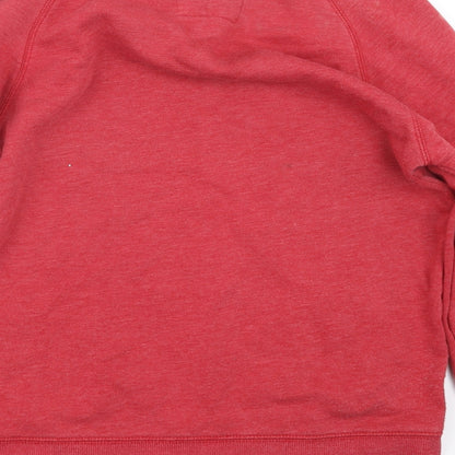 Womens UK Size 10 Papaya Red Pullover Jumper