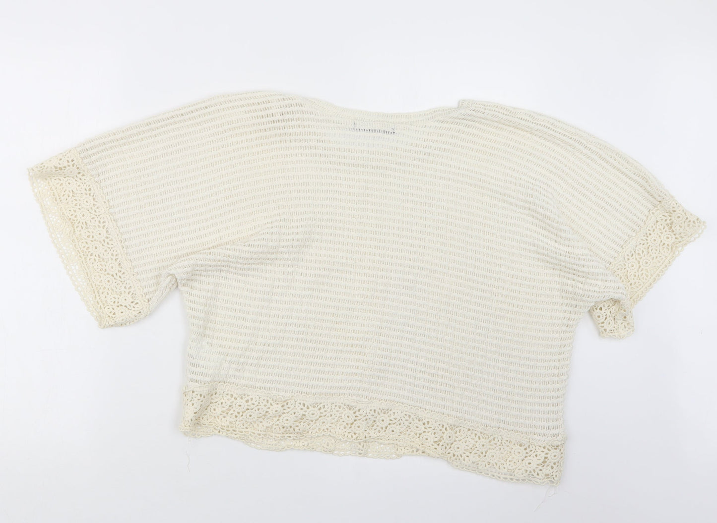 Womens UK Size 18 Atmosphere Ivory Pullover Jumper