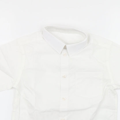 TU Boys White   Basic Button-Up Size 8 Years