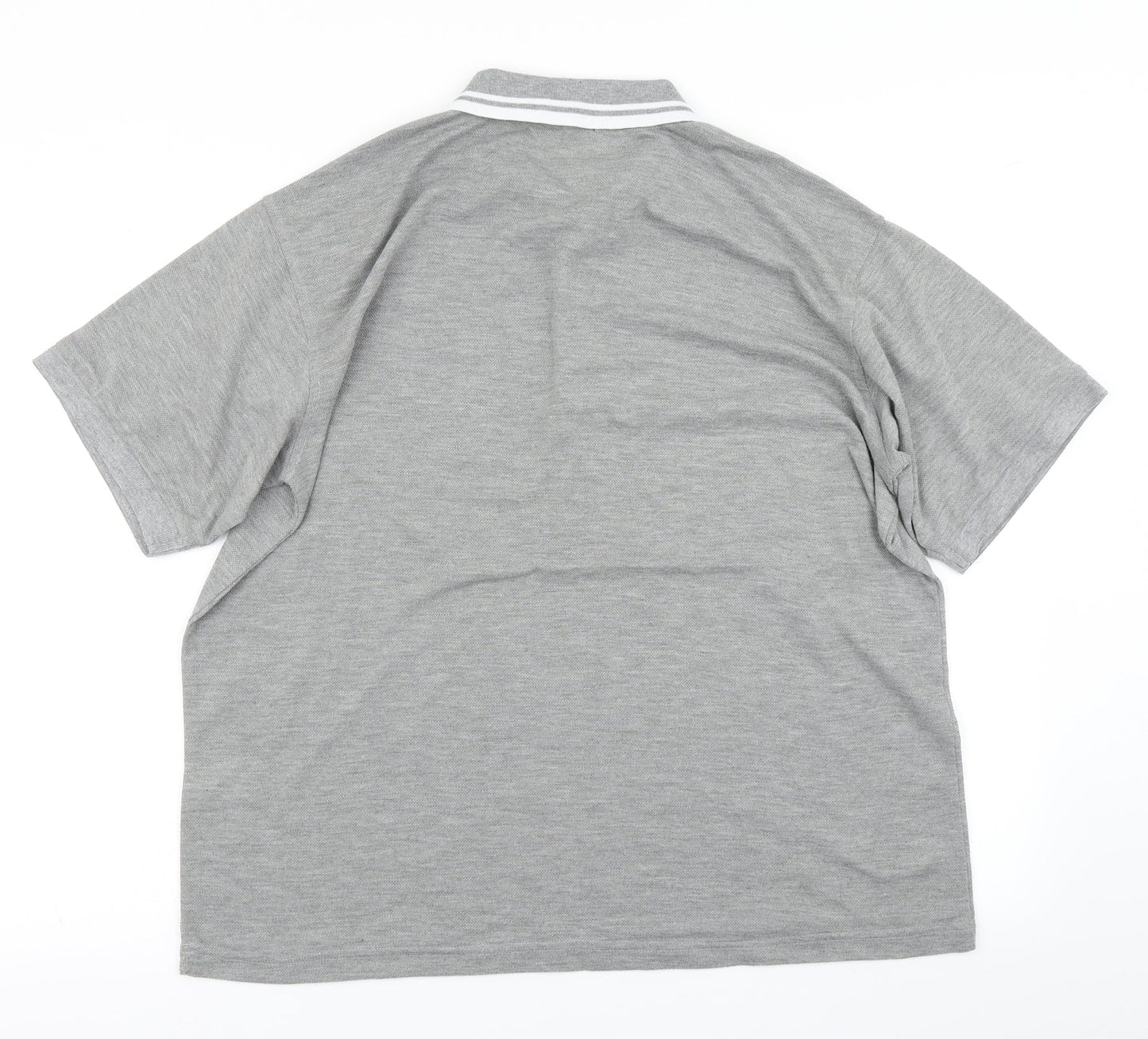 J.J.Willis Mens Grey    Polo Size L