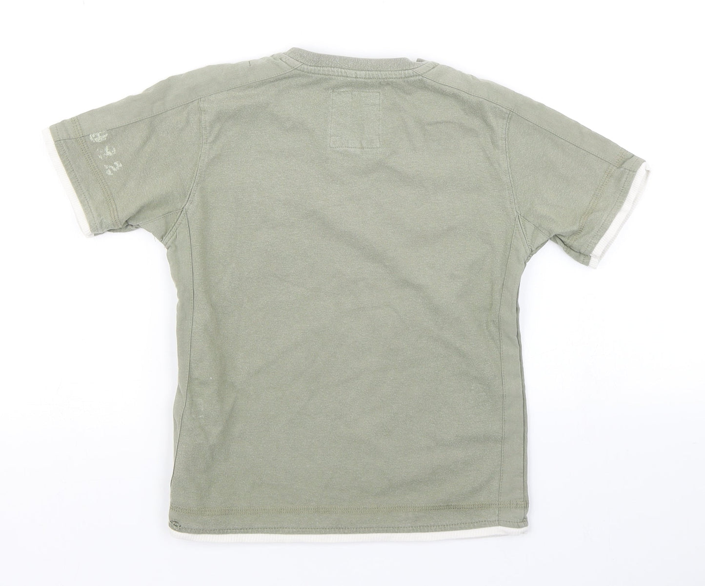 NEXT Boys Green   Basic T-Shirt Size 6 Years