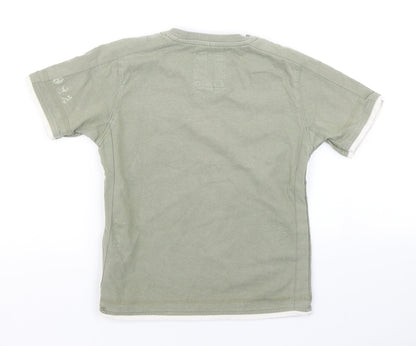 NEXT Boys Green   Basic T-Shirt Size 6 Years