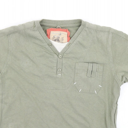 NEXT Boys Green   Basic T-Shirt Size 6 Years