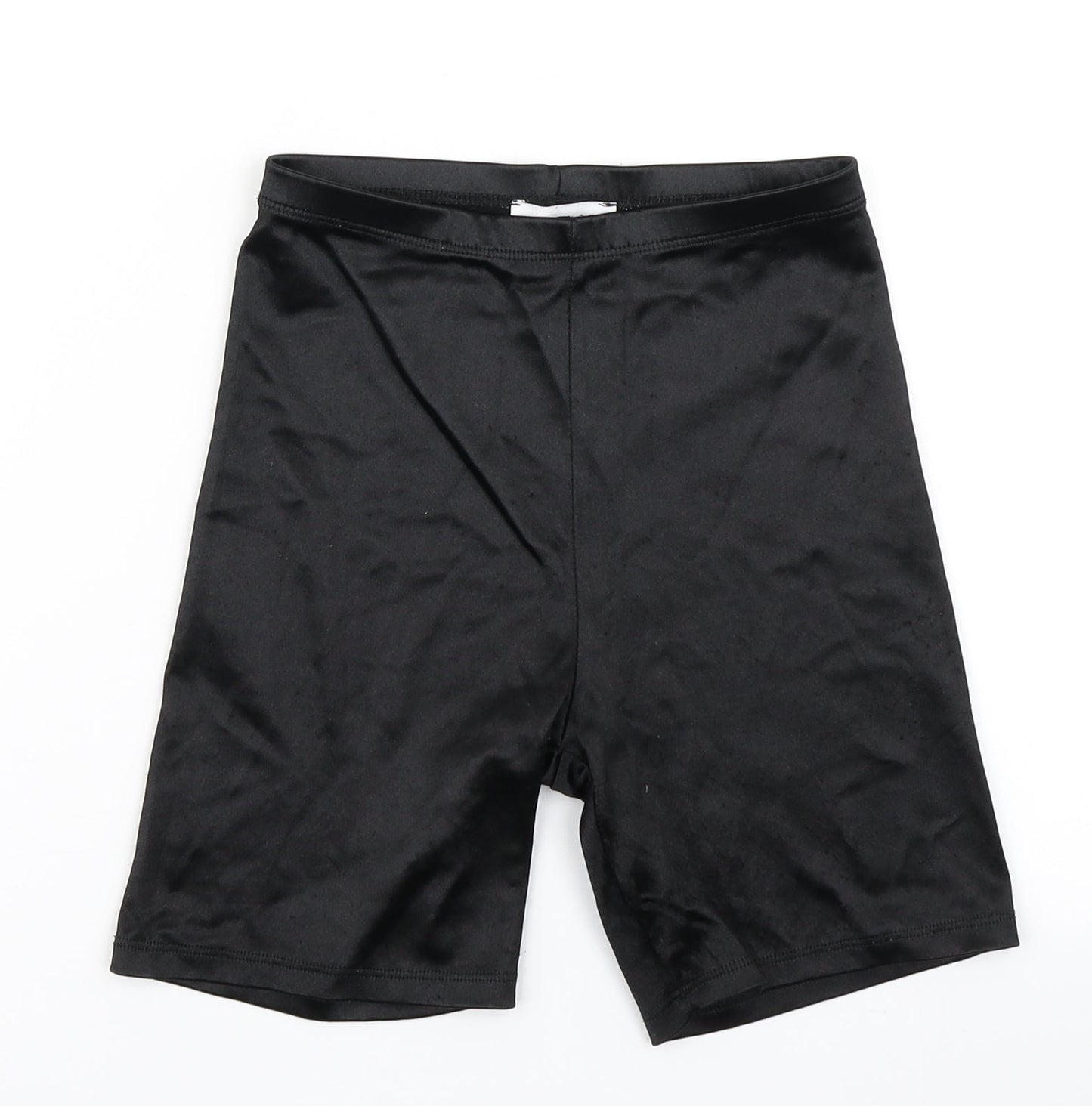 Topshop Womens Black   Biker Shorts Size 6