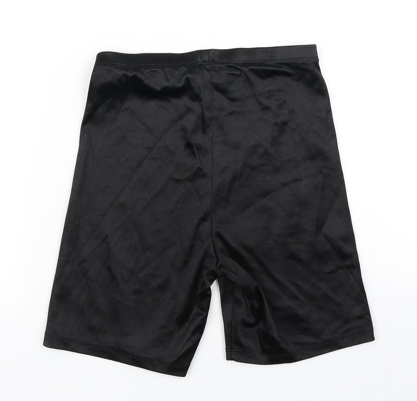 Topshop Womens Black   Biker Shorts Size 6