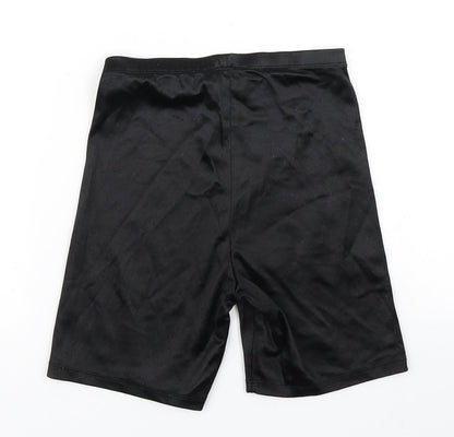 Topshop Womens Black   Biker Shorts Size 6