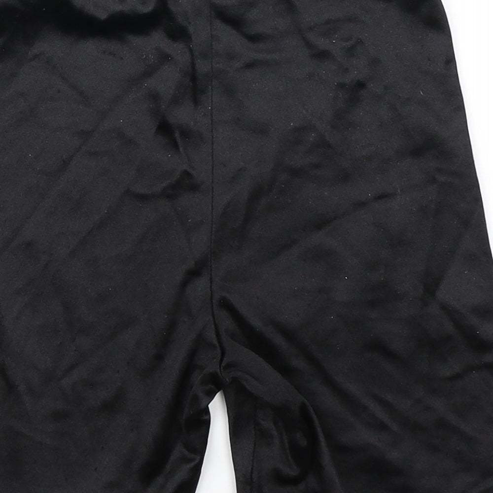Topshop Womens Black   Biker Shorts Size 6