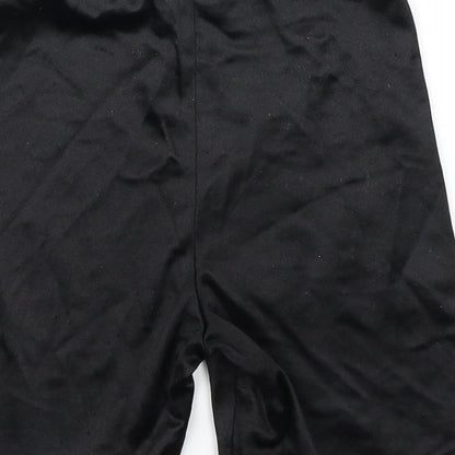 Topshop Womens Black   Biker Shorts Size 6