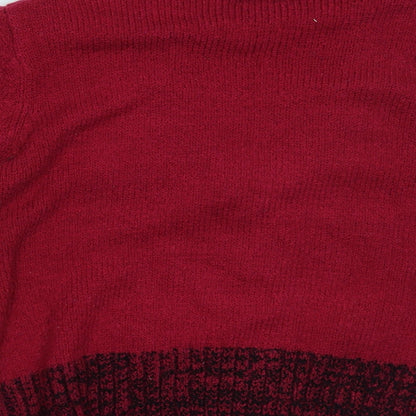 Womens UK Size M Roman Pink Pullover Jumper