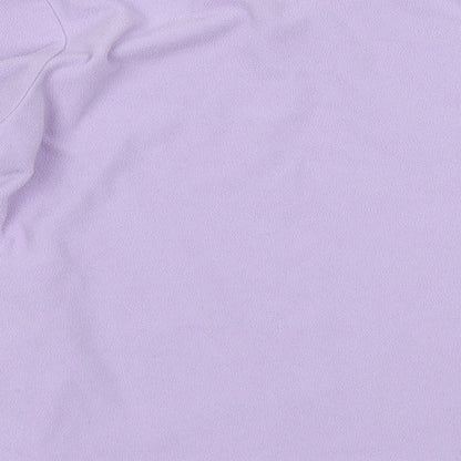 Womens UK Size L Preworn Purple Pullover Jumper