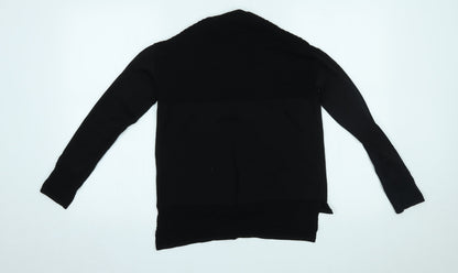 Womens UK Size 8 River Island Black Basic Blouse