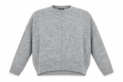 Womens UK Size 10 Topshop Grey Pullover Jumper