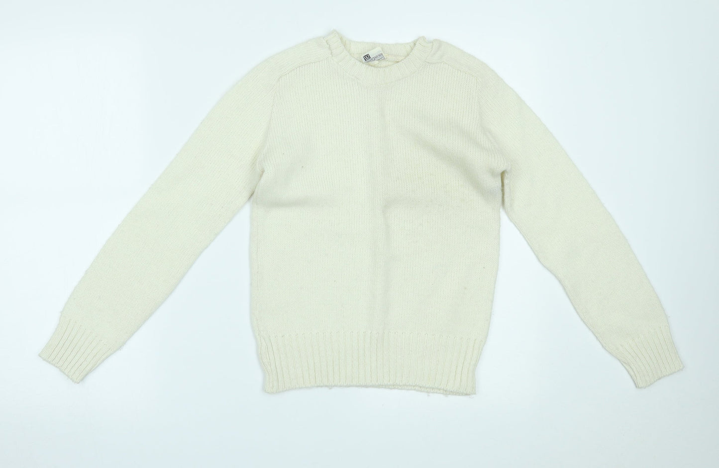 Prova Womens Ivory   Pullover Jumper Size 14