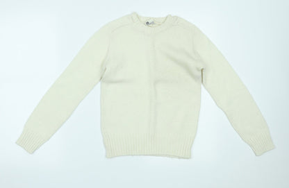 Prova Womens Ivory   Pullover Jumper Size 14