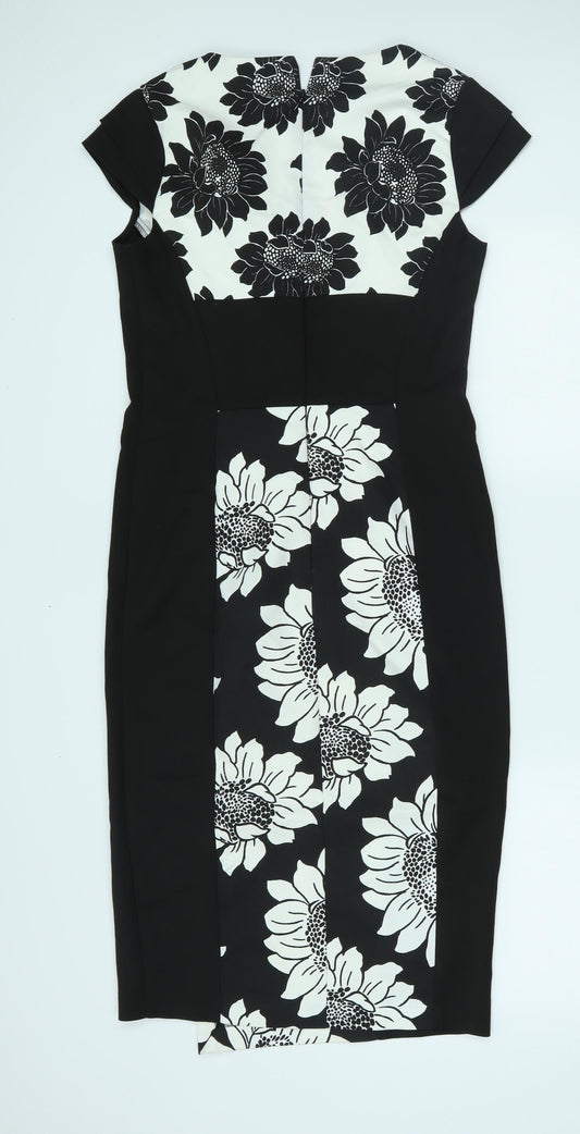 NEXT Womens Black   Pencil Dress  Size 10