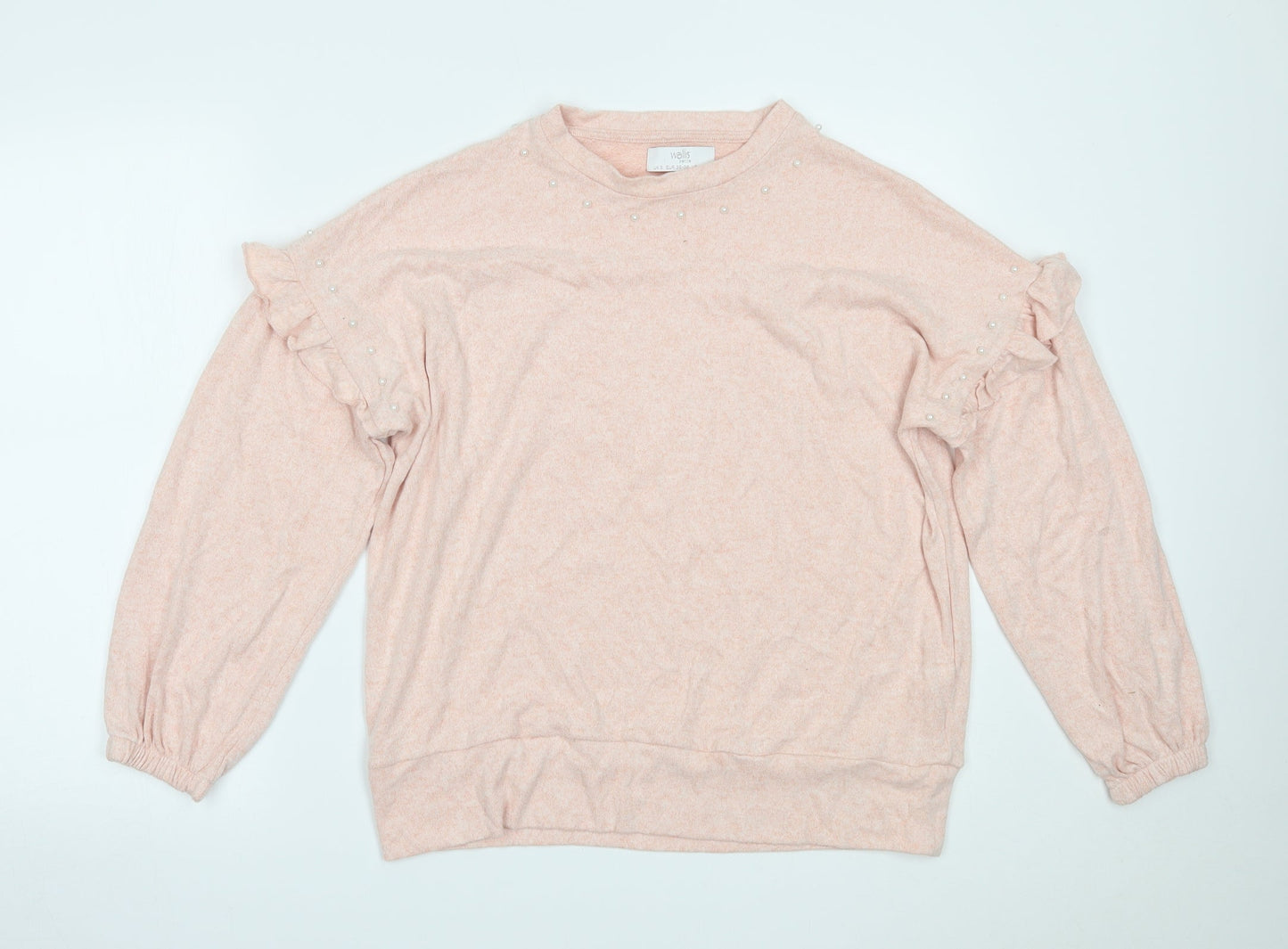 Womens UK Size S Wallis Pink Pullover Jumper