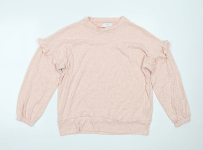 Womens UK Size S Wallis Pink Pullover Jumper