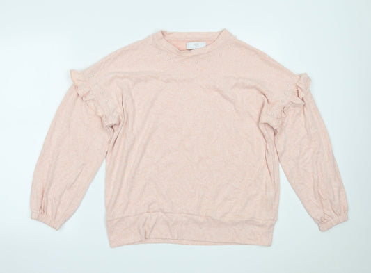 Womens UK Size S Wallis Pink Pullover Jumper