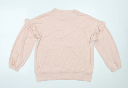 Womens UK Size S Wallis Pink Pullover Jumper