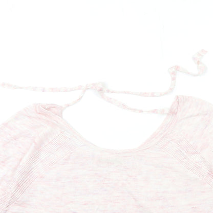 Marks and Spencer Womens Pink  Knit Pullover Jumper Size 10