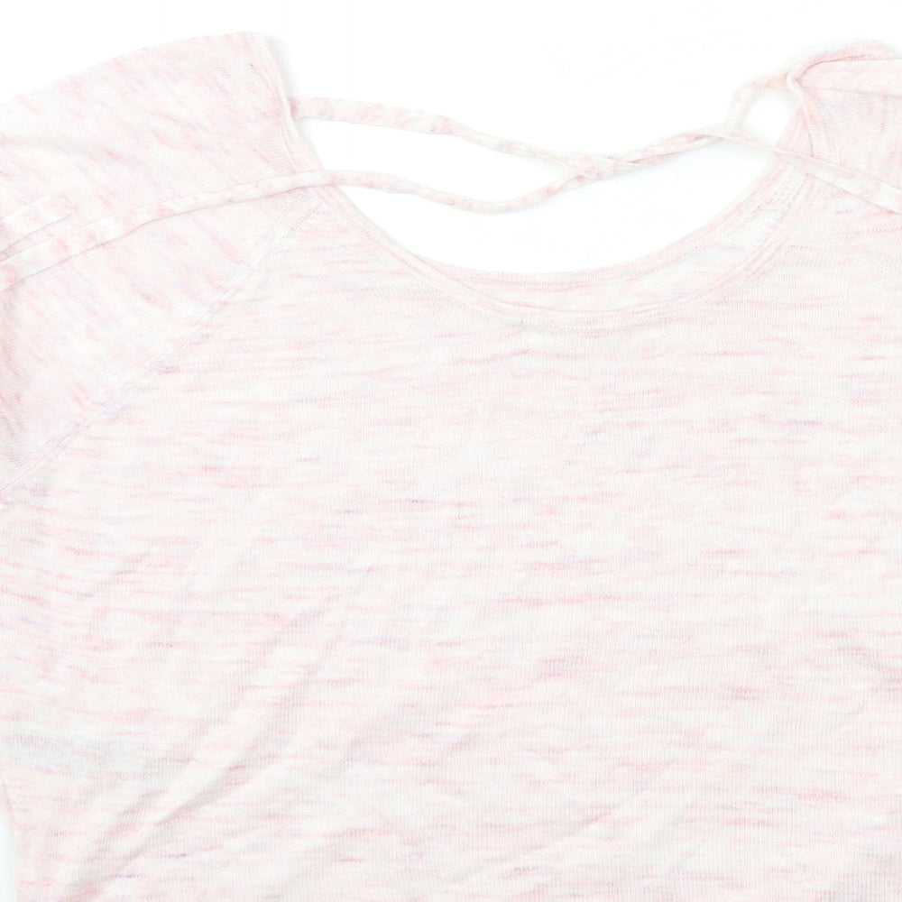 Marks and Spencer Womens Pink  Knit Pullover Jumper Size 10