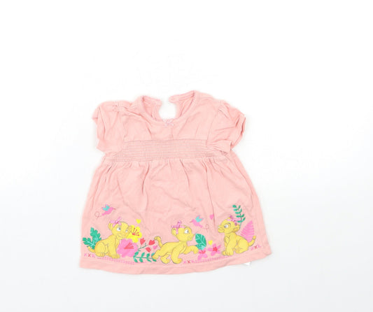 Disney Baby Pink   A-Line  Size 0-3 Months  - Lion King