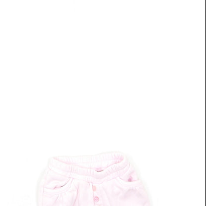 Preworn Baby Pink   Sweatpants Trousers Size 3-6 Months