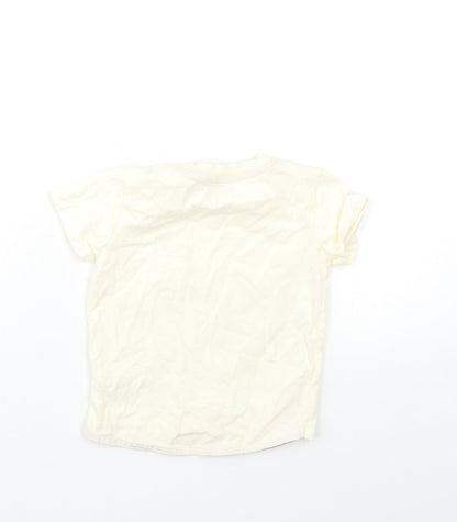 Nutmeg Baby Beige   Basic T-Shirt Size 12-18 Months